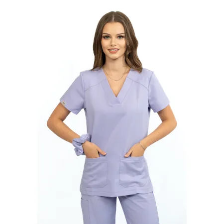 Bluzka medyczna SCRUBS MEDI TEDDY  - COSTA  SOFT IRIS